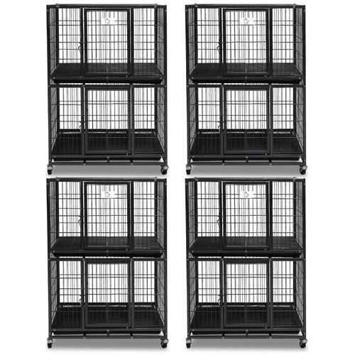 31 Two-Tier Dog Crate 46A