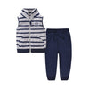 Children's vest two-piece baby cardigan vest set
