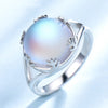 Moonstone Forest Personalized Elegant Ring Bracelet Three-piece Jewelry