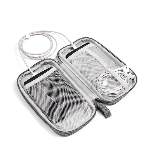 Mobile Phone Power Bank Data Cable Storage Bag