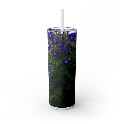 Skinny Tumbler with Straw – 20 oz Stainless Steel Cup