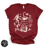 The Locals Cryptids Tee | Cryptid Graphic T-Shirt {WHITE DESIGN}