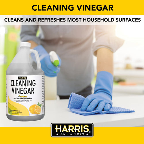 Harris Cleaning Vinegar Lemon Scent 1 Gallon All Purpose Surface Cleaner