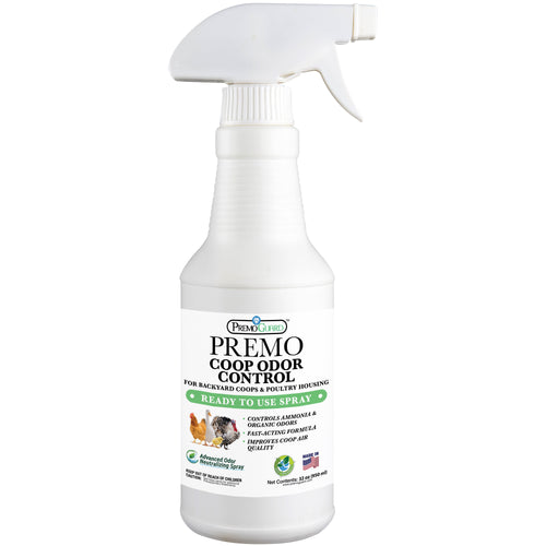 Chicken Coop Odor Control Spray | Neutralizes Ammonia Smell | Premo Guard