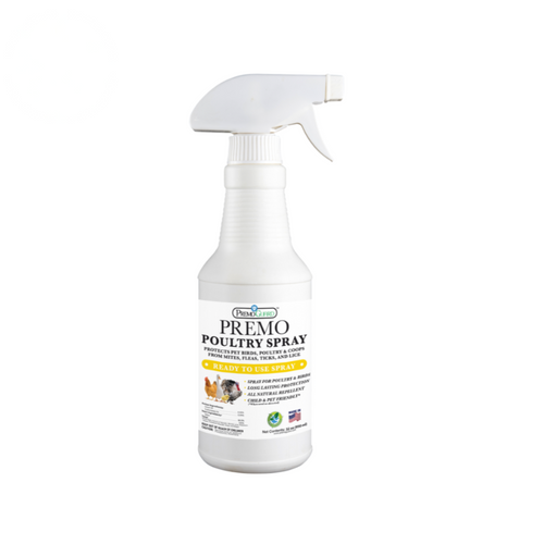 Poultry Spray for Mites | Plant Based Natural Non-Toxic | Premo Guard