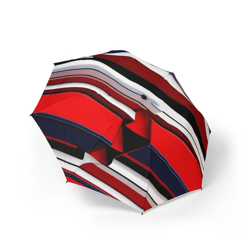 48 Semi-Automatic Umbrella – Windproof Large Travel Rain Umbrella