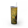 Skinny Tumbler with Straw – 20 oz Stainless Steel Cup