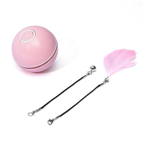 LED Laser Rolling Ball Cat Toy