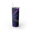 Skinny Tumbler with Straw – 20 oz Stainless Steel Cup