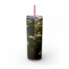 Skinny Tumbler with Straw – 20 oz Stainless Steel Cup