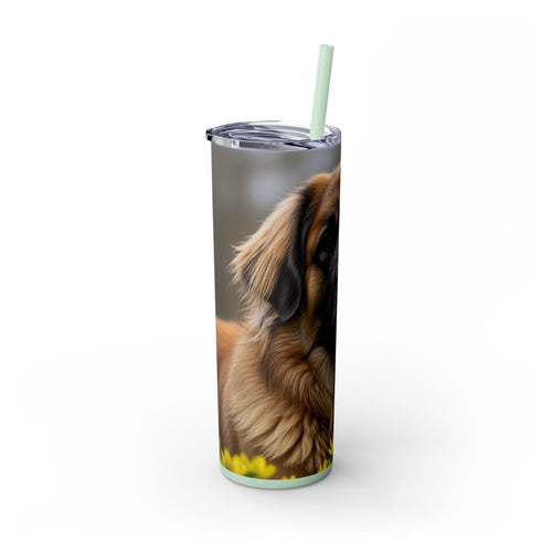 Skinny Tumbler with Straw – 20 oz Stainless Steel Cup