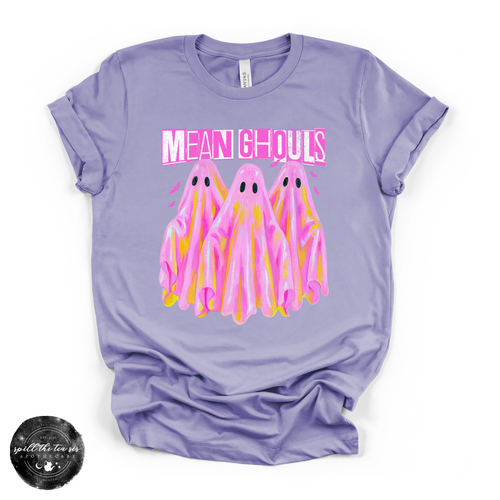 Mean Ghouls Tee | Funny Halloween Ghost Graphic T-Shirt