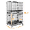 24-30 Black Metal Wire Dog Crate LS-2N01/LS-2.5N01