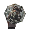 48 Semi-Automatic Umbrella – Windproof Large Travel Rain Umbrella