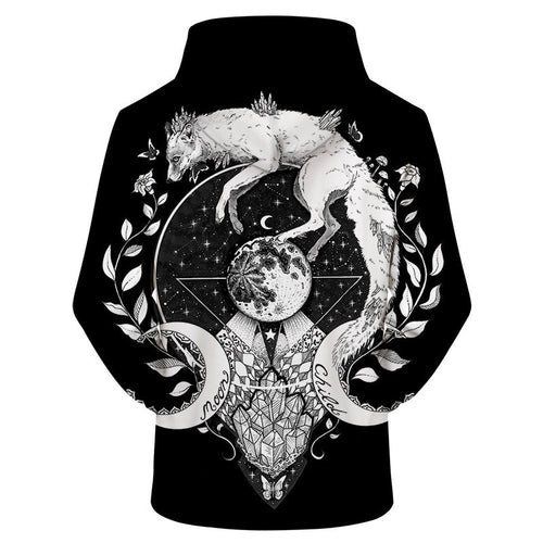 3D Print Wolf Hoody