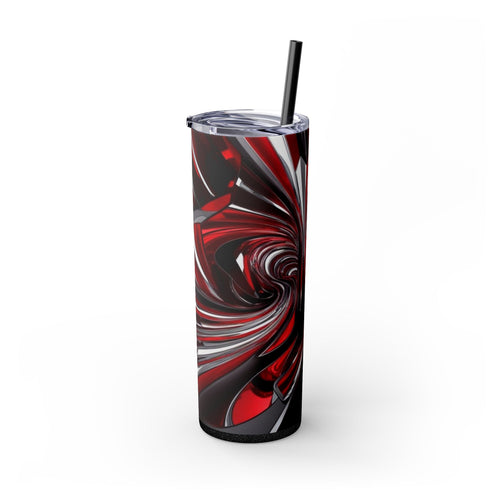 Skinny Tumbler with Straw – 20 oz Stainless Steel Cup