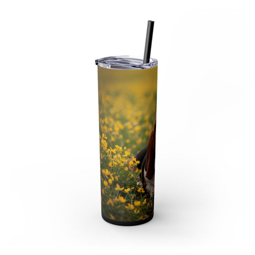 Skinny Tumbler with Straw – 20 oz Stainless Steel Cup