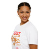 Just Blessed Graffiti Graphic Tee — Urban Faith Inspirational T-Shirt