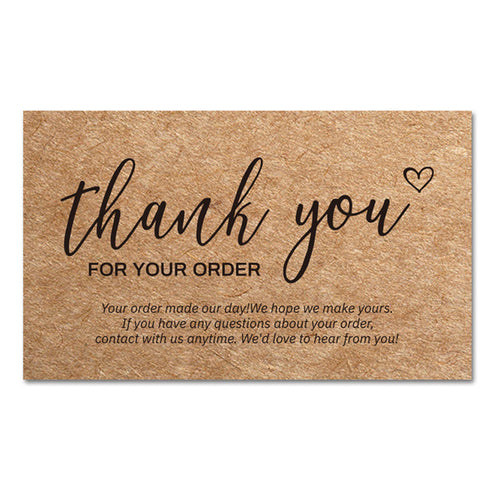 English Holiday Thank You Simple And DIY Creative Greeting Card