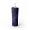 Skinny Tumbler with Straw – 20 oz Stainless Steel Cup