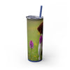 Skinny Tumbler with Straw – 20 oz Stainless Steel Cup