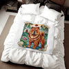 Sweatshirt Blanket – Plush Fleece Throw, 2 Size Options