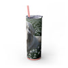 Skinny Tumbler with Straw – 20 oz Stainless Steel Cup