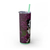 Skinny Tumbler with Straw – 20 oz Stainless Steel Cup