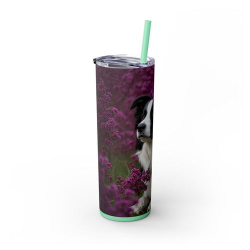 Skinny Tumbler with Straw – 20 oz Stainless Steel Cup