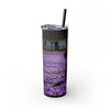 Skinny Tumbler with Straw – 20 oz Stainless Steel Cup