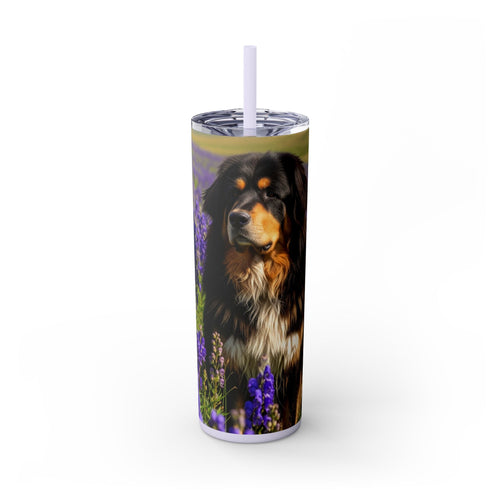 Skinny Tumbler with Straw – 20 oz Stainless Steel Cup