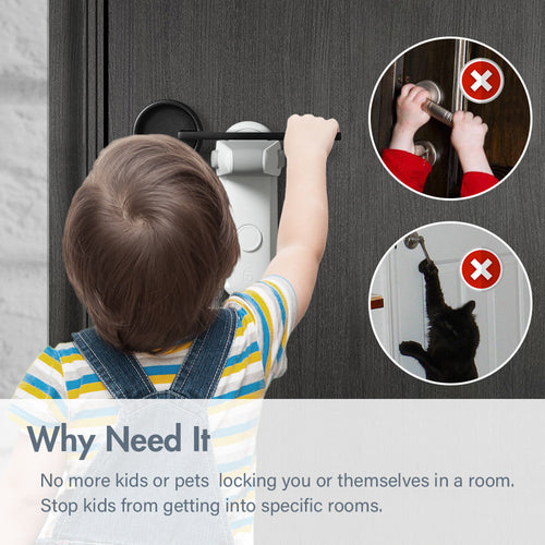 Artifact Anti-Cat Door Lever Lock