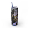 Skinny Tumbler with Straw – 20 oz Stainless Steel Cup