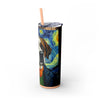 Skinny Tumbler with Straw – 20 oz Stainless Steel Cup