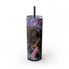 Skinny Tumbler with Straw – 20 oz Stainless Steel Cup