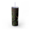 Skinny Tumbler with Straw – 20 oz Stainless Steel Cup