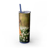 Skinny Tumbler with Straw – 20 oz Stainless Steel Cup