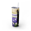 Skinny Tumbler with Straw – 20 oz Stainless Steel Cup