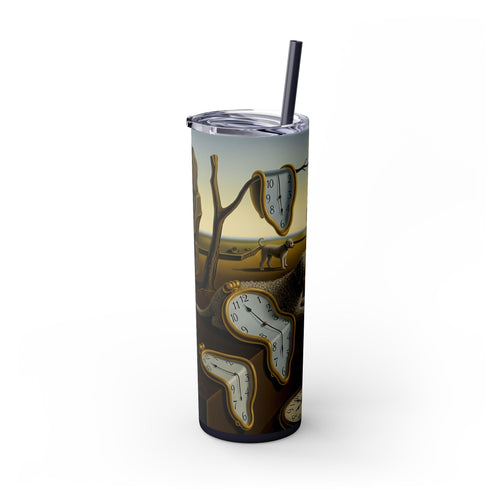 Skinny Tumbler with Straw – 20 oz Stainless Steel Cup