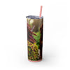 Skinny Tumbler with Straw – 20 oz Stainless Steel Cup