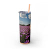 Skinny Tumbler with Straw – 20 oz Stainless Steel Cup