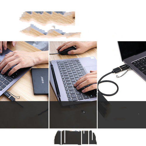 Mobile Phone Adapter TYPE-C Android Mobile Phone OTG Converter Read Transmission Extension Head