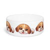 Ceramic Pet Bowl – 16 oz Dog Feeding Bowl