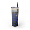 Skinny Tumbler with Straw – 20 oz Stainless Steel Cup