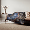 Happy Alaska Day Alaskan Malamutes Blanket