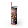 Skinny Tumbler with Straw – 20 oz Stainless Steel Cup