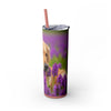 Skinny Tumbler with Straw – 20 oz Stainless Steel Cup