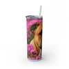 Skinny Tumbler with Straw – 20 oz Stainless Steel Cup