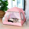 Comfy Calming Pet Tent Bed for Small Dogs and Cats