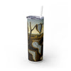Skinny Tumbler with Straw – 20 oz Stainless Steel Cup